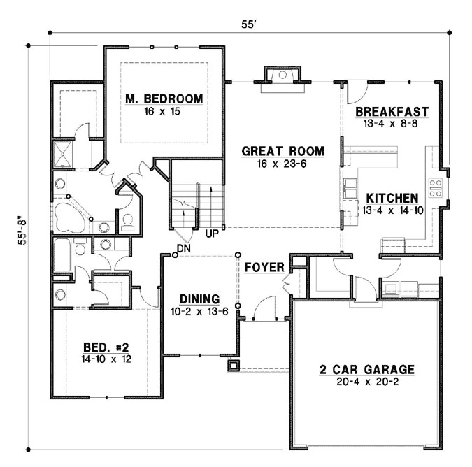Main Floor Plan: 21-913