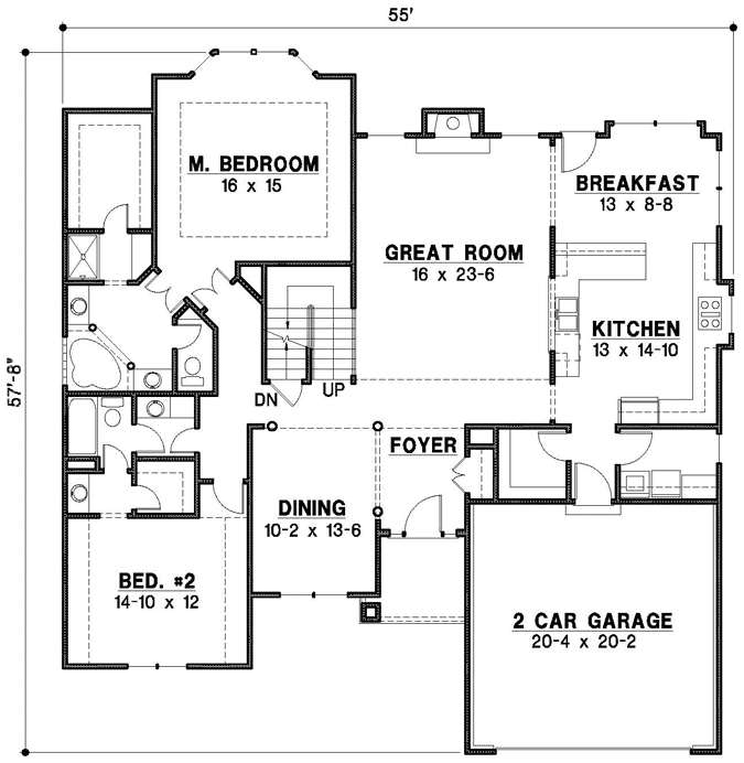Main Floor Plan: 21-914