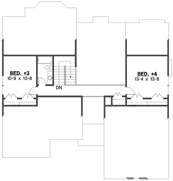 Upper/Second Floor Plan: 21-914