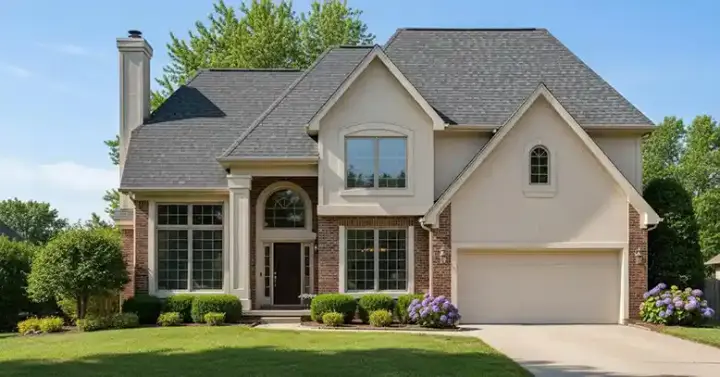 Traditional house plans 21-915 - front exterior, 2,535 sq ft, 4 bed, 3 bath house plans | Monster House Plans