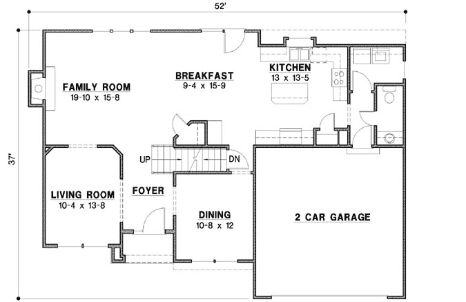 Main Floor Plan: 21-915