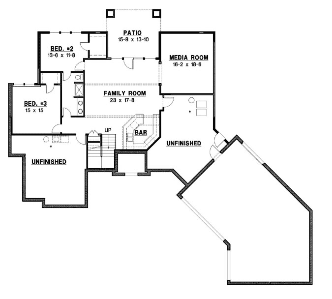 Lower Floor Plan: 21-917