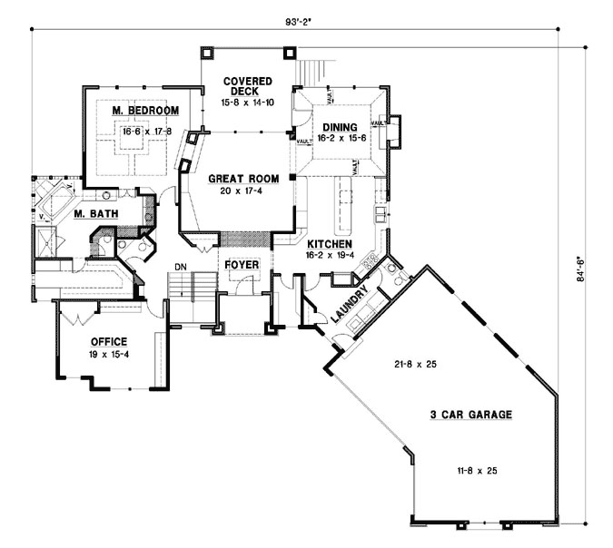 Main Floor Plan: 21-917