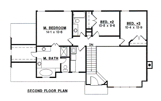 Upper/Second Floor Plan: 21-918