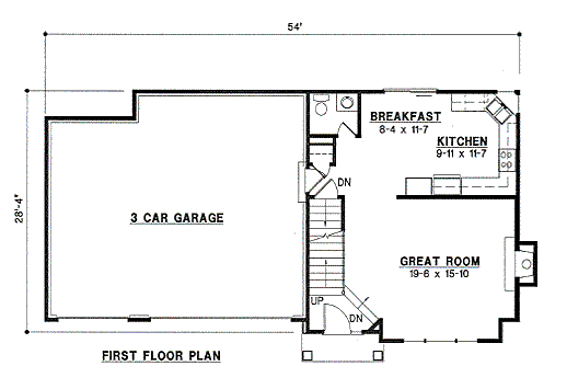 Main Floor Plan: 21-919