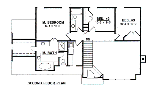 Upper/Second Floor Plan: 21-919