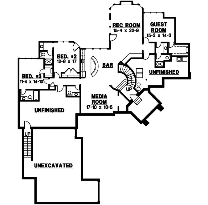 Lower Floor Plan: 21-920