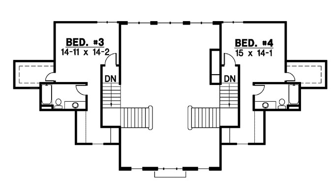 Upper/Second Floor Plan: 21-921