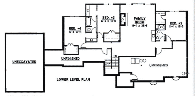 Lower Floor Plan: 21-922