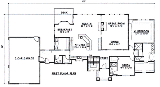 Main Floor Plan: 21-922