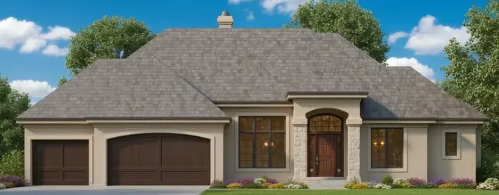 Traditional house plans 21-925 - front exterior, 3,608 sq ft, 4 bed, 4 bath house plans | Monster House Plans