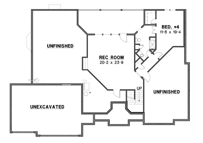 Lower Floor Plan: 21-926