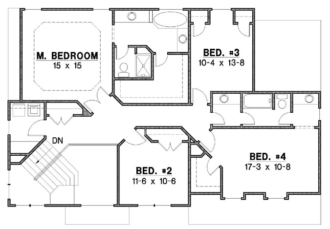 Upper/Second Floor Plan: 21-929