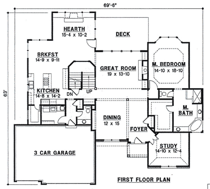 Main Floor Plan: 21-931