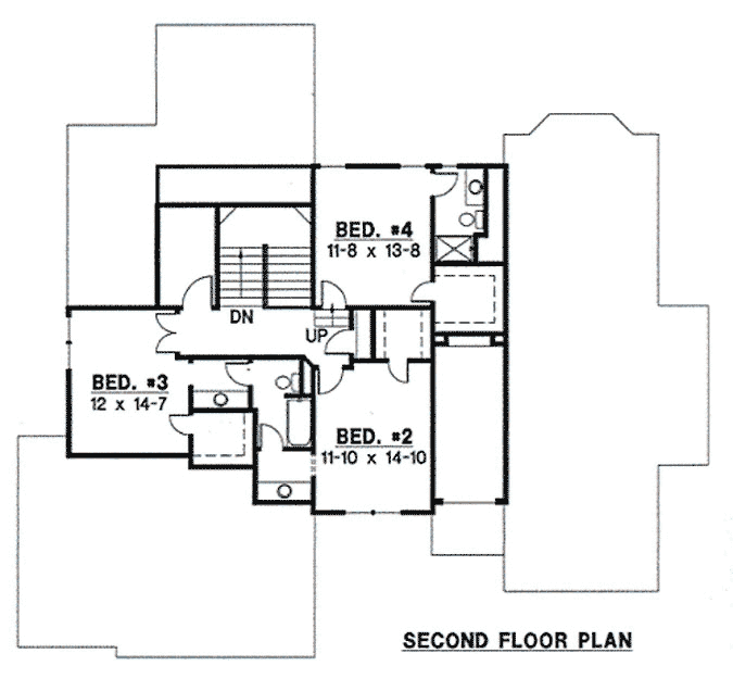 Upper/Second Floor Plan: 21-931