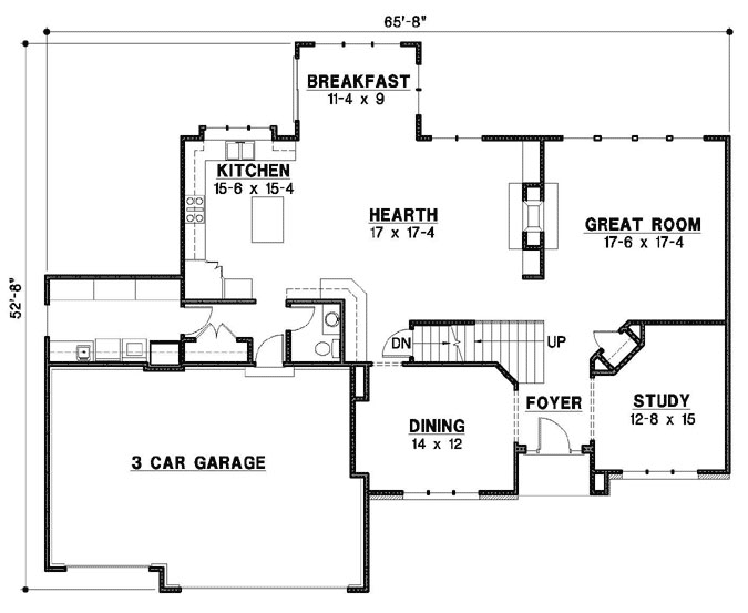 Main Floor Plan: 21-933