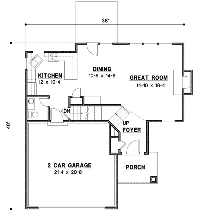 Main Floor Plan: 21-968