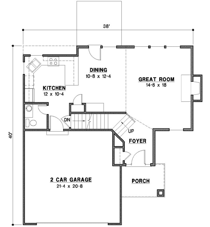 Main Floor Plan: 21-969
