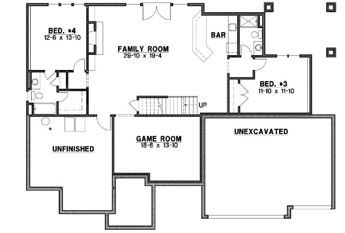 Lower Floor Plan: 21-970