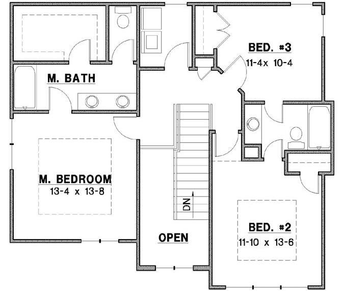 Upper/Second Floor Plan: 21-977