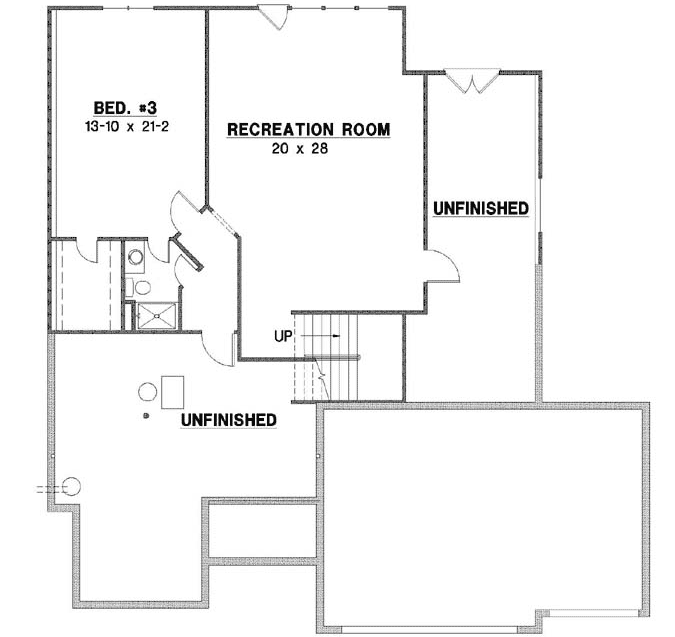 Lower Floor Plan: 21-979