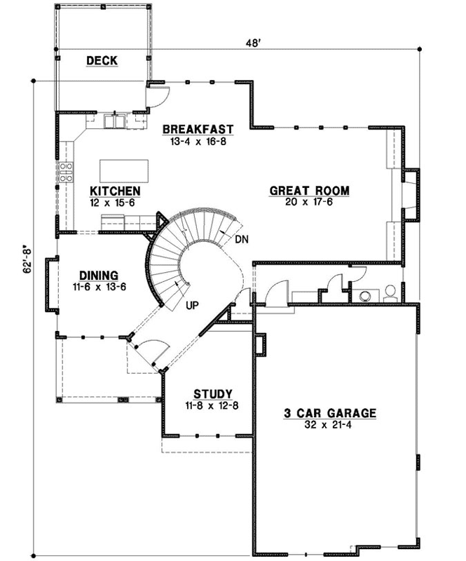 Main Floor Plan: 21-981