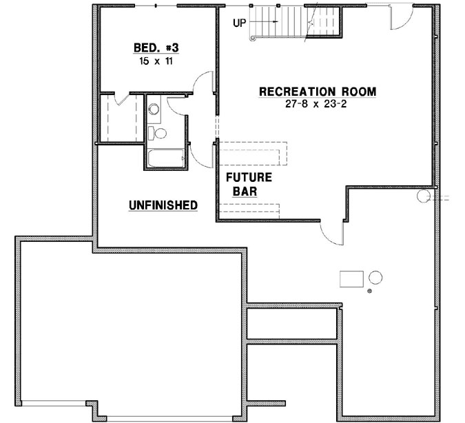 Lower Floor Plan: 21-989
