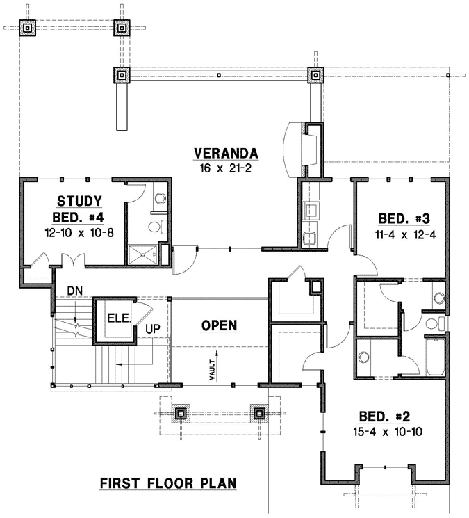 Main Floor Plan: 21-992