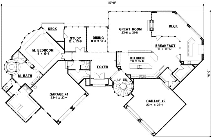 Main Floor Plan: 21-999