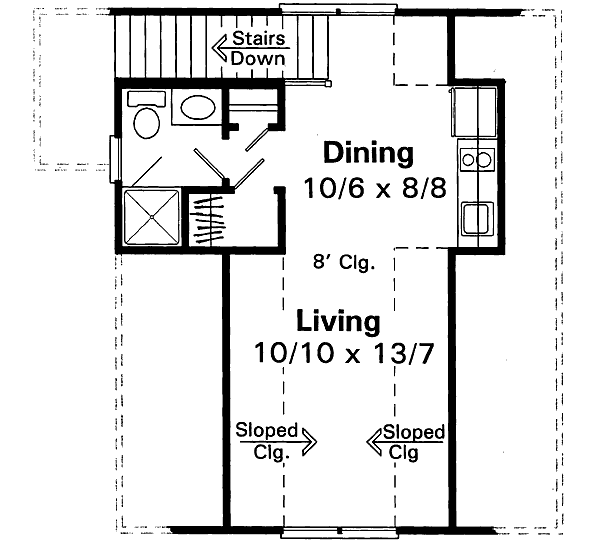 Upper/Second Floor Plan: 22-101
