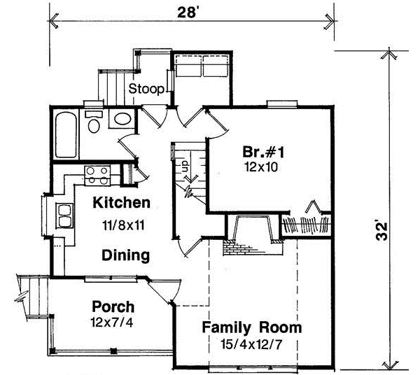 Main Floor Plan: 22-103