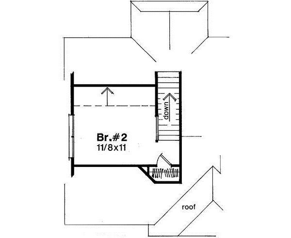Upper/Second Floor Plan: 22-103