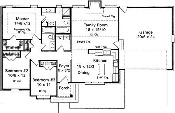 Main Floor Plan: 22-109