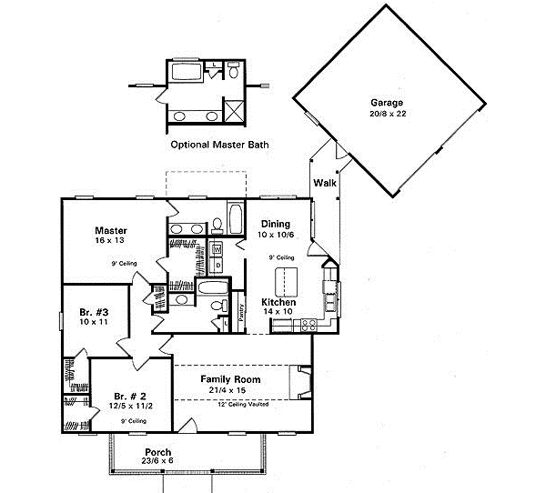 Main Floor Plan: 22-114