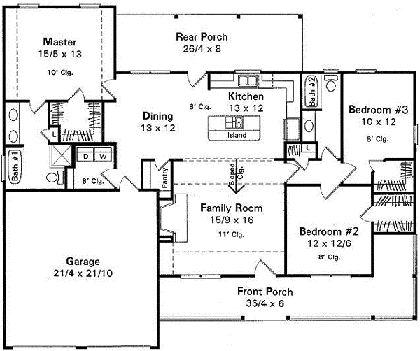 Main Floor Plan: 22-119