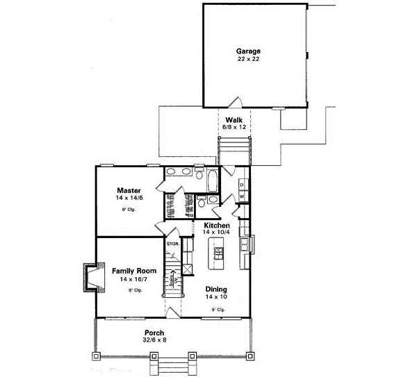 Main Floor Plan: 22-120