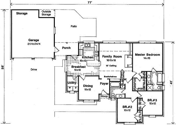 Main Floor Plan: 22-123