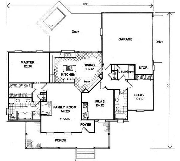 Main Floor Plan: 22-124