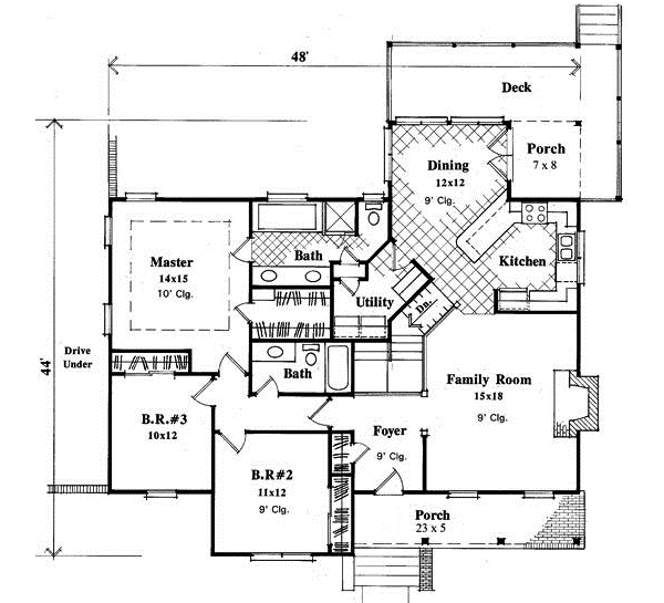 Main Floor Plan: 22-127