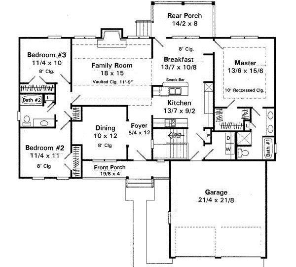 Main Floor Plan: 22-129
