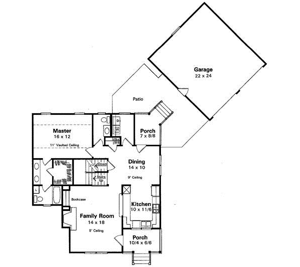 Main Floor Plan: 22-131