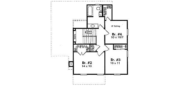 Upper/Second Floor Plan: 22-131