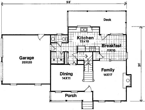 Main Floor Plan: 22-132