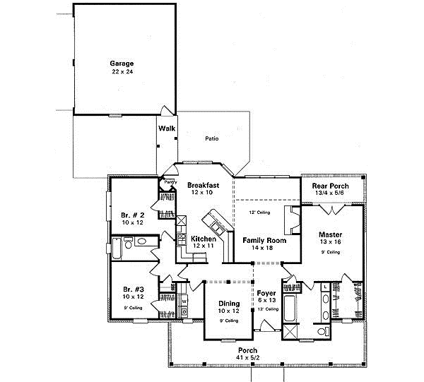 Main Floor Plan: 22-133