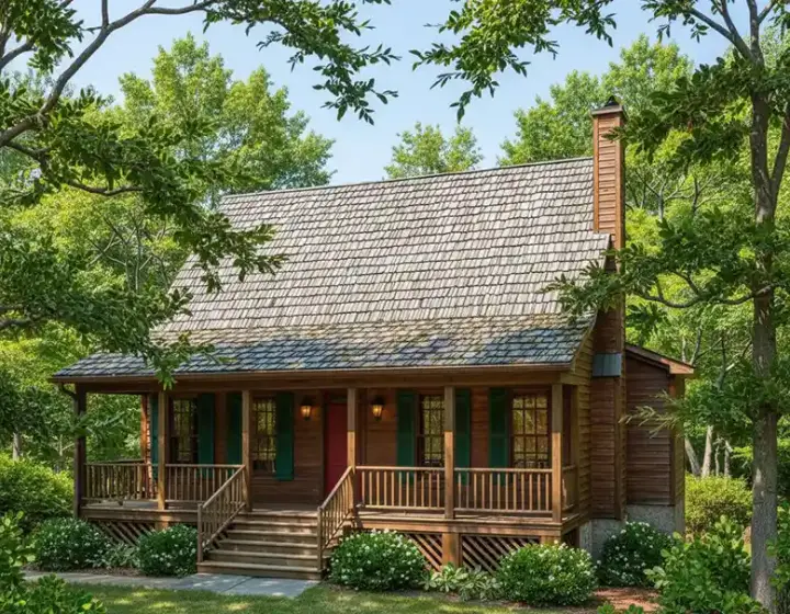 Country house plans 22-134 - front exterior, 1,735 sq ft, 3 bed, 2 bath house plans | Monster House Plans