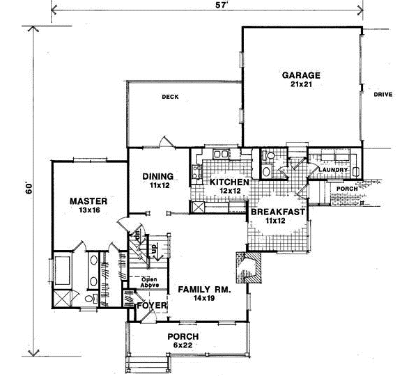 Main Floor Plan: 22-141
