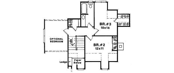 Upper/Second Floor Plan: 22-141