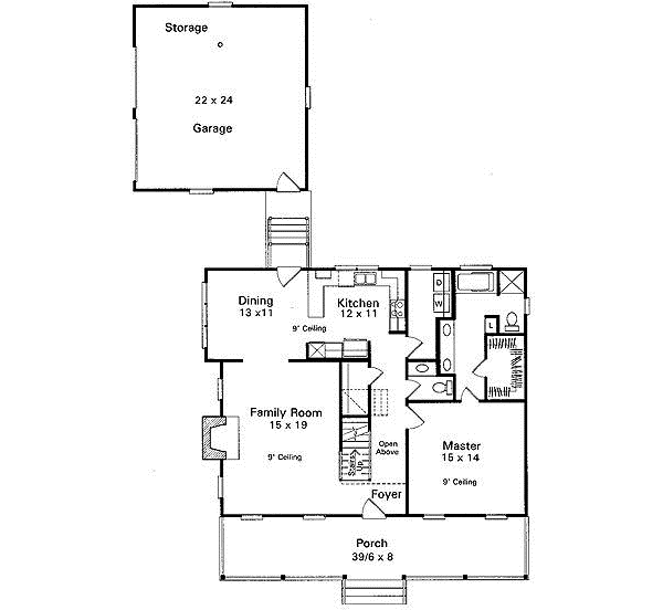 Main Floor Plan: 22-143