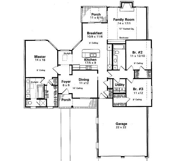 Main Floor Plan: 22-144