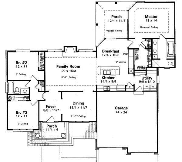 Main Floor Plan: 22-145
